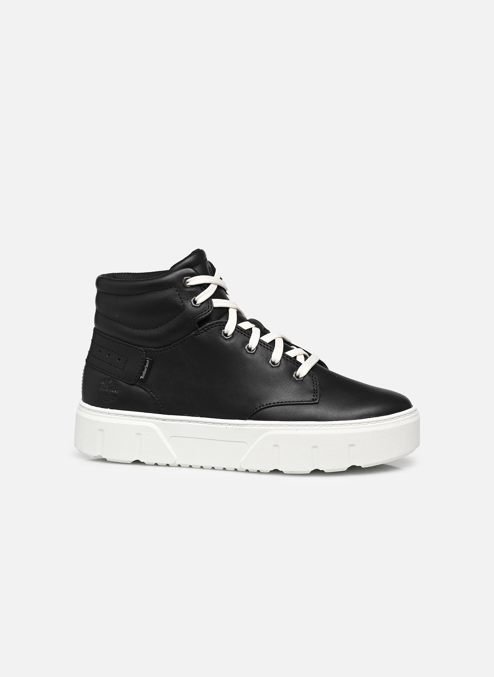 Sneakers alte LAUREL COURT HIGH TOP LACE UP SNEAKER donna nero Timberland Sneakers alte LAUREL COURT HIGH TOP LACE UP SNEAKER donna nero BLACK FULL GRAIN
