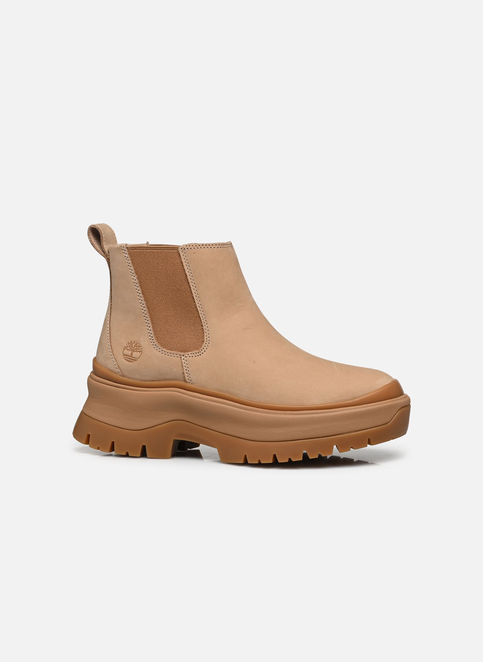 Bottines et boots ROXIE LANE MID CHELSEA BOOT femme beige Timberland Bottines et boots ROXIE LANE MID CHELSEA BOOT femme beige LIGHT BEIGE NUBUCK