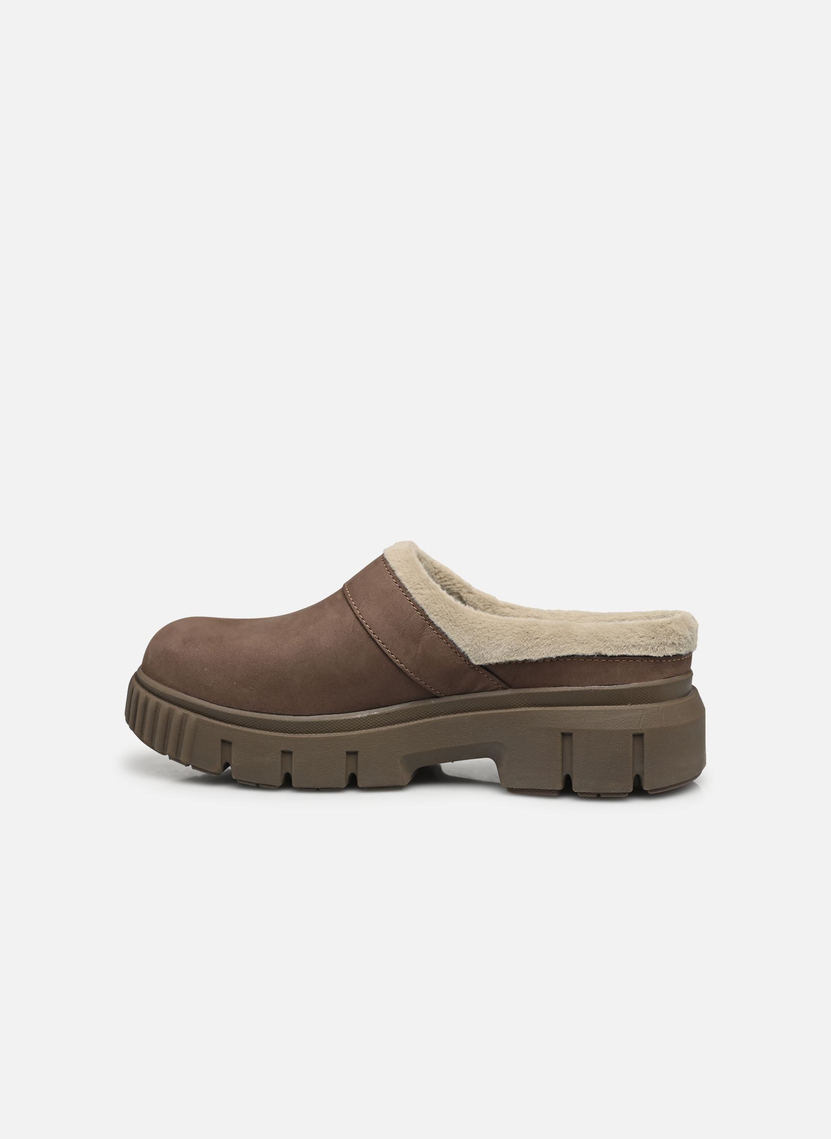 Mules et sabots GREYFIELD WARM LINED SHOE femme marron Timberland Mules et sabots GREYFIELD WARM LINED SHOE femme marron MEDIUM BROWN NUBUCK