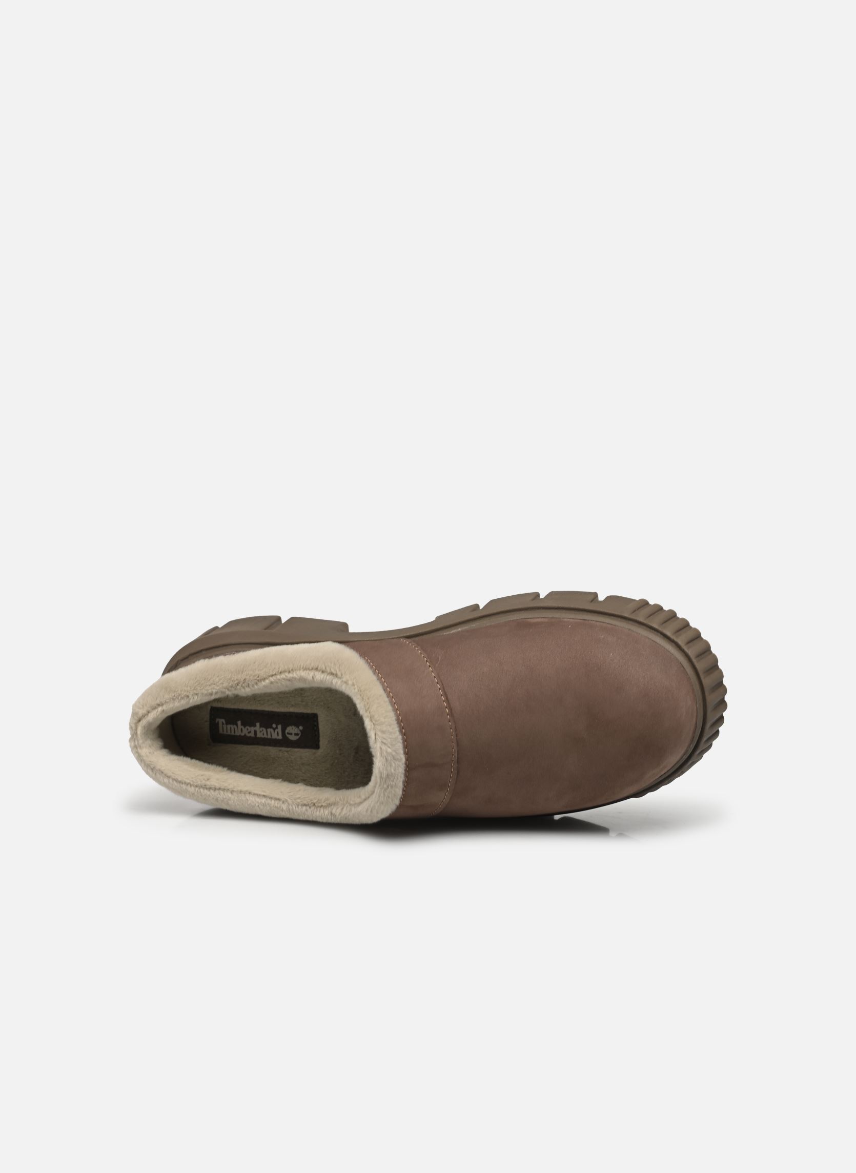 Mules et sabots GREYFIELD WARM LINED SHOE femme marron Timberland Mules et sabots GREYFIELD WARM LINED SHOE femme marron MEDIUM BROWN NUBUCK