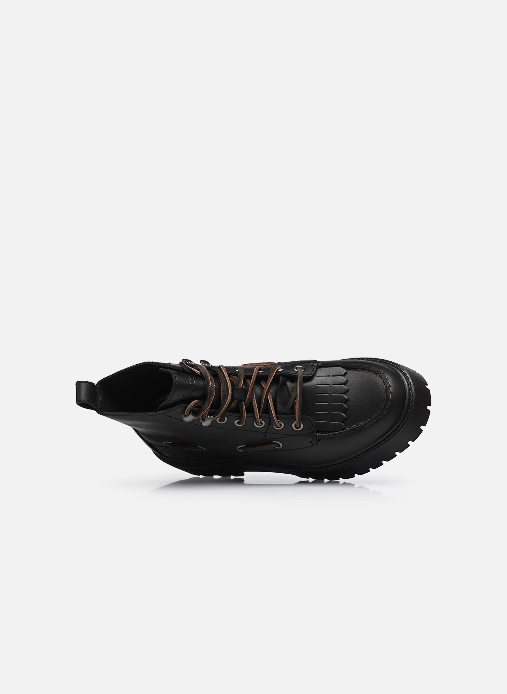 Veterlaarsjes STONE STREET MID LACE UP BOOT dames zwart Timberland Veterlaarsjes STONE STREET MID LACE UP BOOT dames zwart BLACK FULL GRAIN