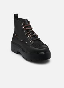 Veterlaarsjes STONE STREET MID LACE UP BOOT dames zwart Timberland Veterlaarsjes STONE STREET MID LACE UP BOOT dames zwart BLACK FULL GRAIN