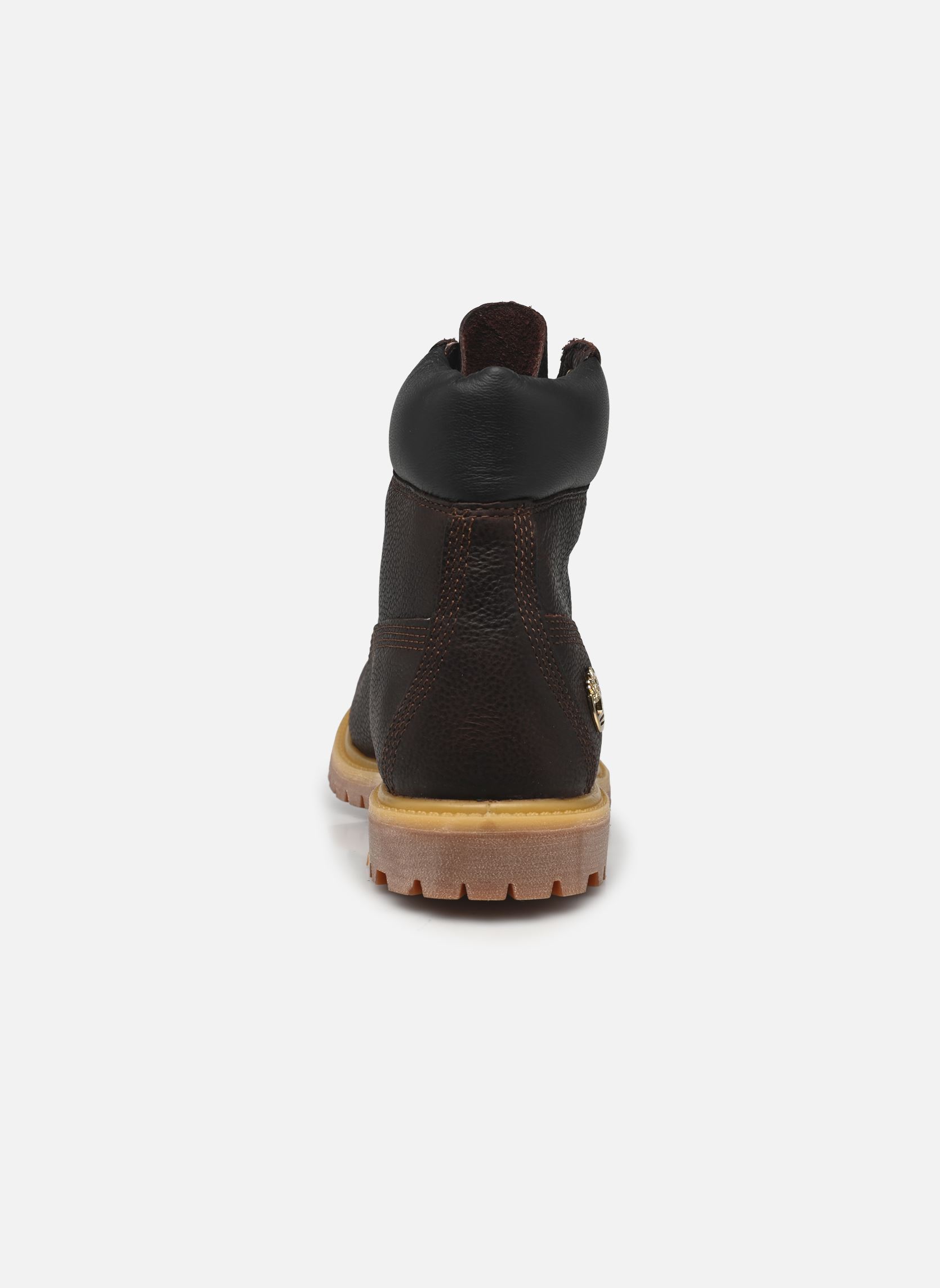Veterlaarsjes 6 INCH LACE UP WATERPROOF BOOT CAPSULE C dames bruin Timberland Veterlaarsjes 6 INCH LACE UP WATERPROOF BOOT CAPSULE C dames bruin DK BROWN FULL GRAIN W BLK