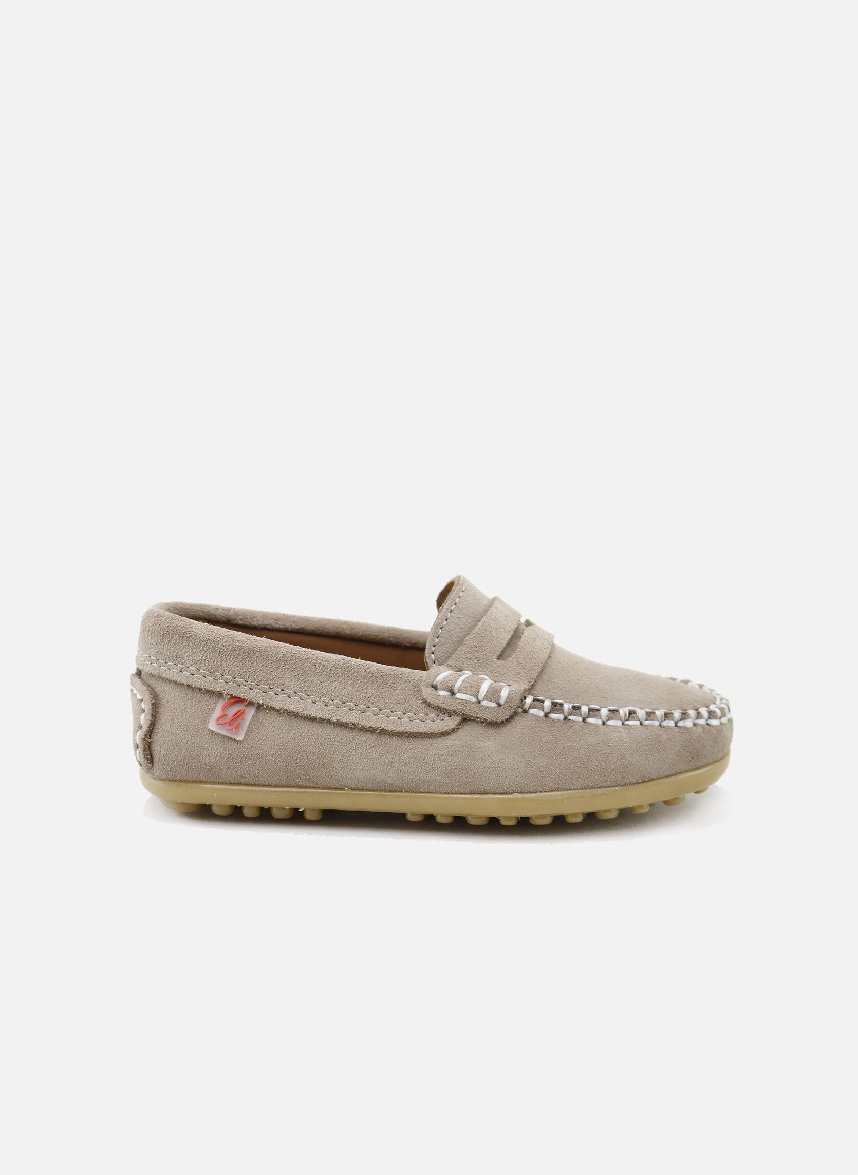 Mocassins 7643AL-VELOUR-CAMEL garçon beige Eli 1957 Mocassins 7643AL-VELOUR-CAMEL garçon beige Beige