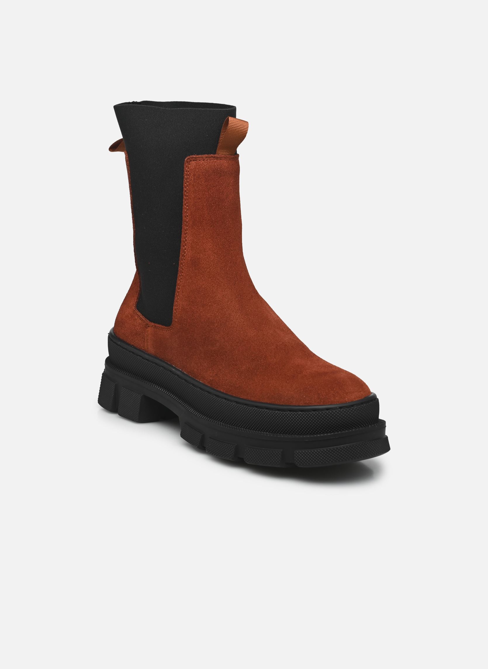Botines bajos FI-AS-ZALUA mujer marrón La Fée Maraboutée Botines bajos FI-AS-ZALUA mujer marrón Cuivre