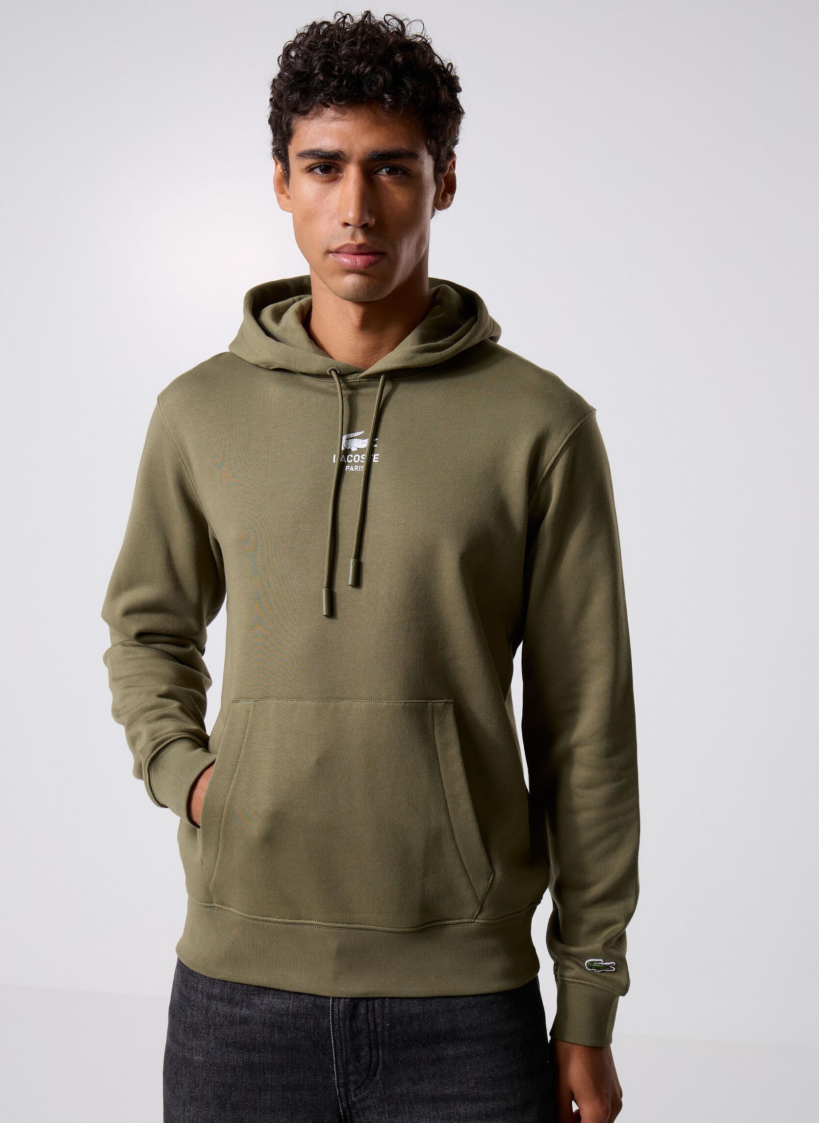 Vêtements Lacoste Sweatshirt à capuche imprimé pour Accessoires