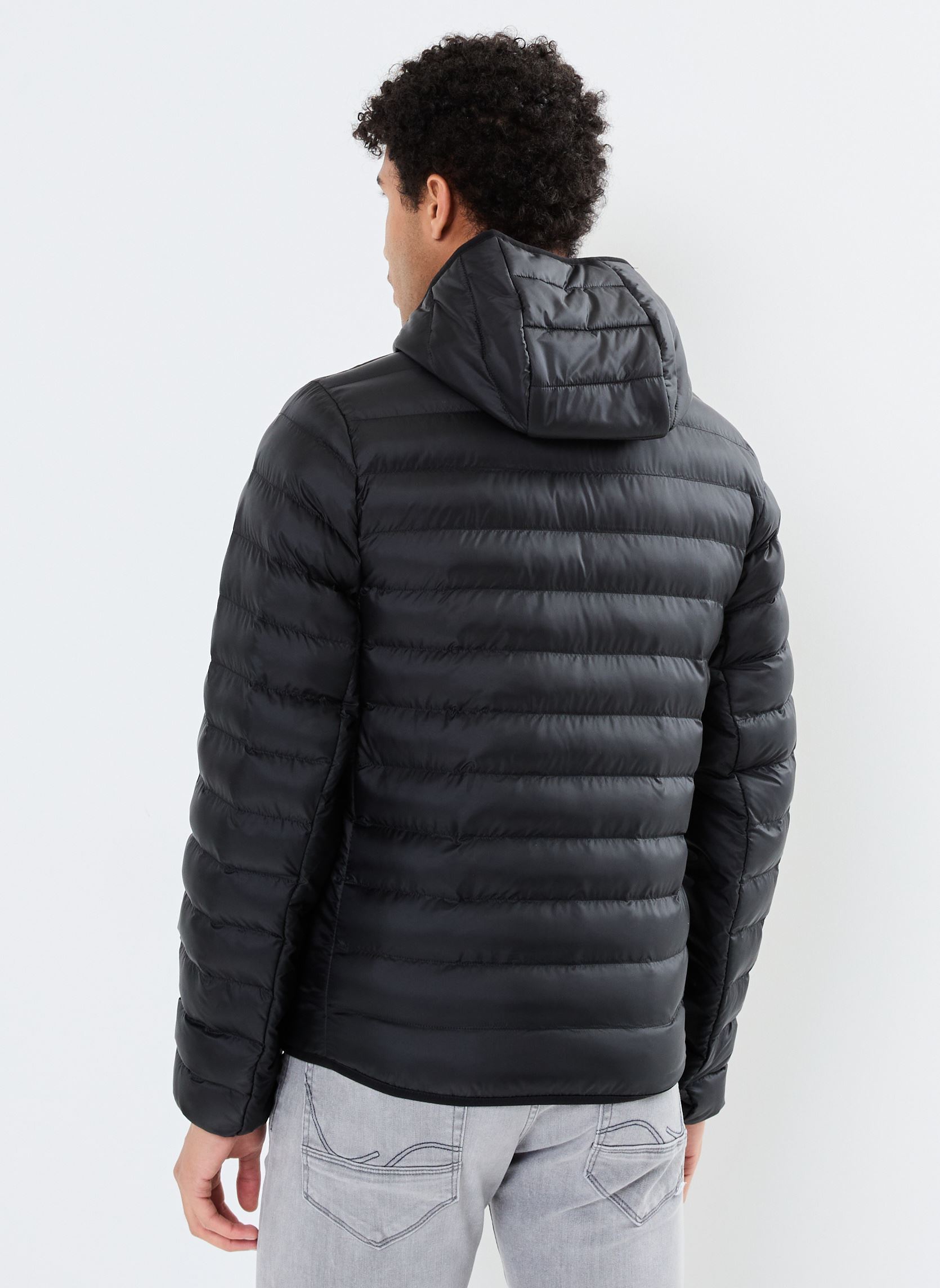 Doudounes Doudoune courte déperlant rembourrée homme noir Lacoste Doudounes Doudoune courte déperlant rembourrée homme noir NOIR