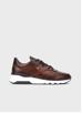 Baskets en cuir pour hommes - - Slim gespot