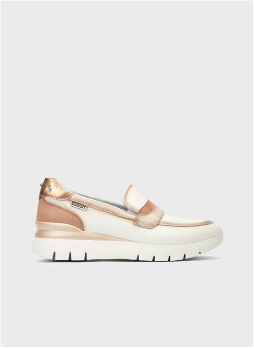 Pikolinos Baskets basses ASTURIAS femme blanc