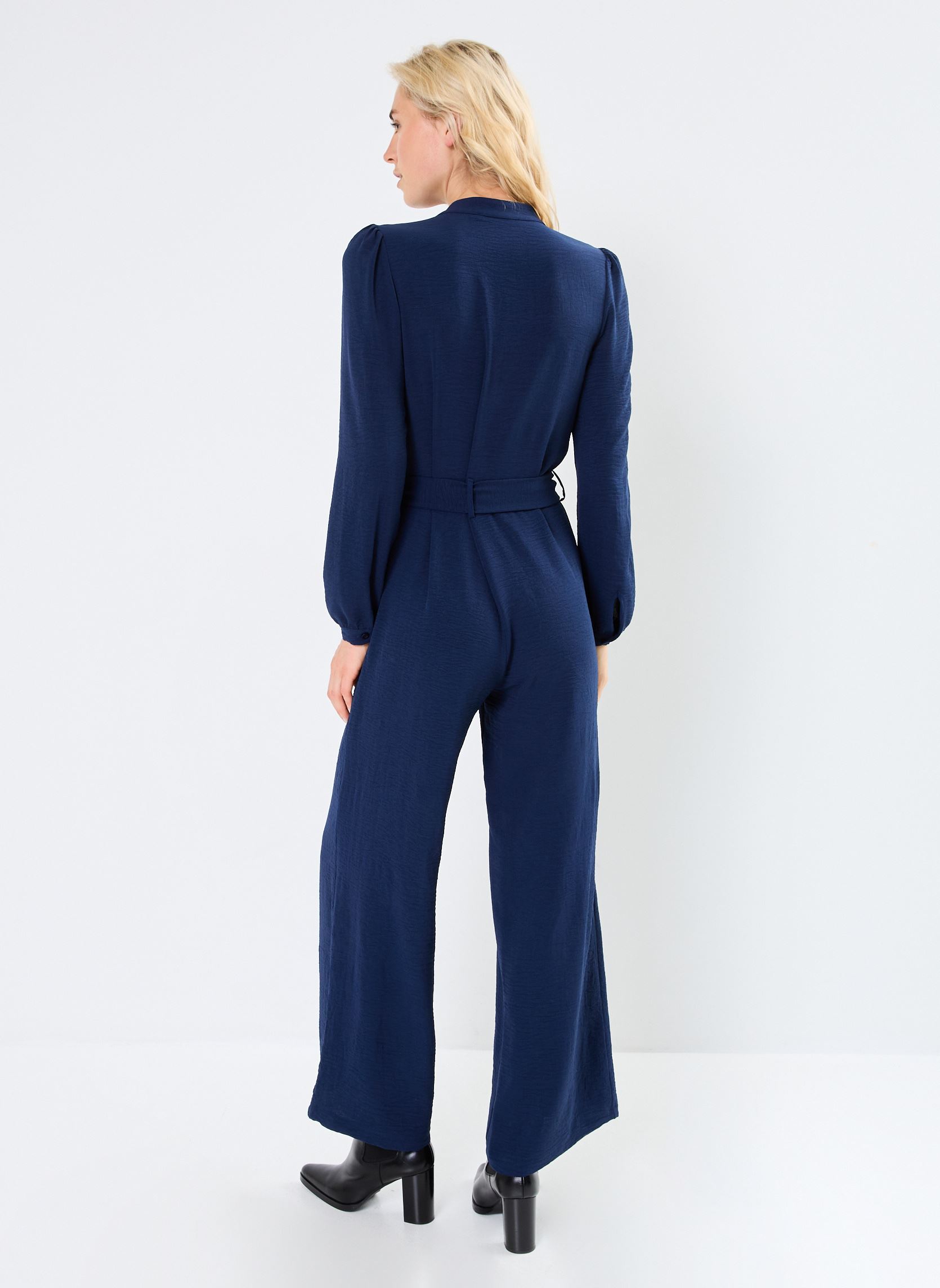Combinaisons pantalon FI-CO-ZELDA-G femme bleu La Fée Maraboutée Combinaisons pantalon FI-CO-ZELDA-G femme bleu Navy