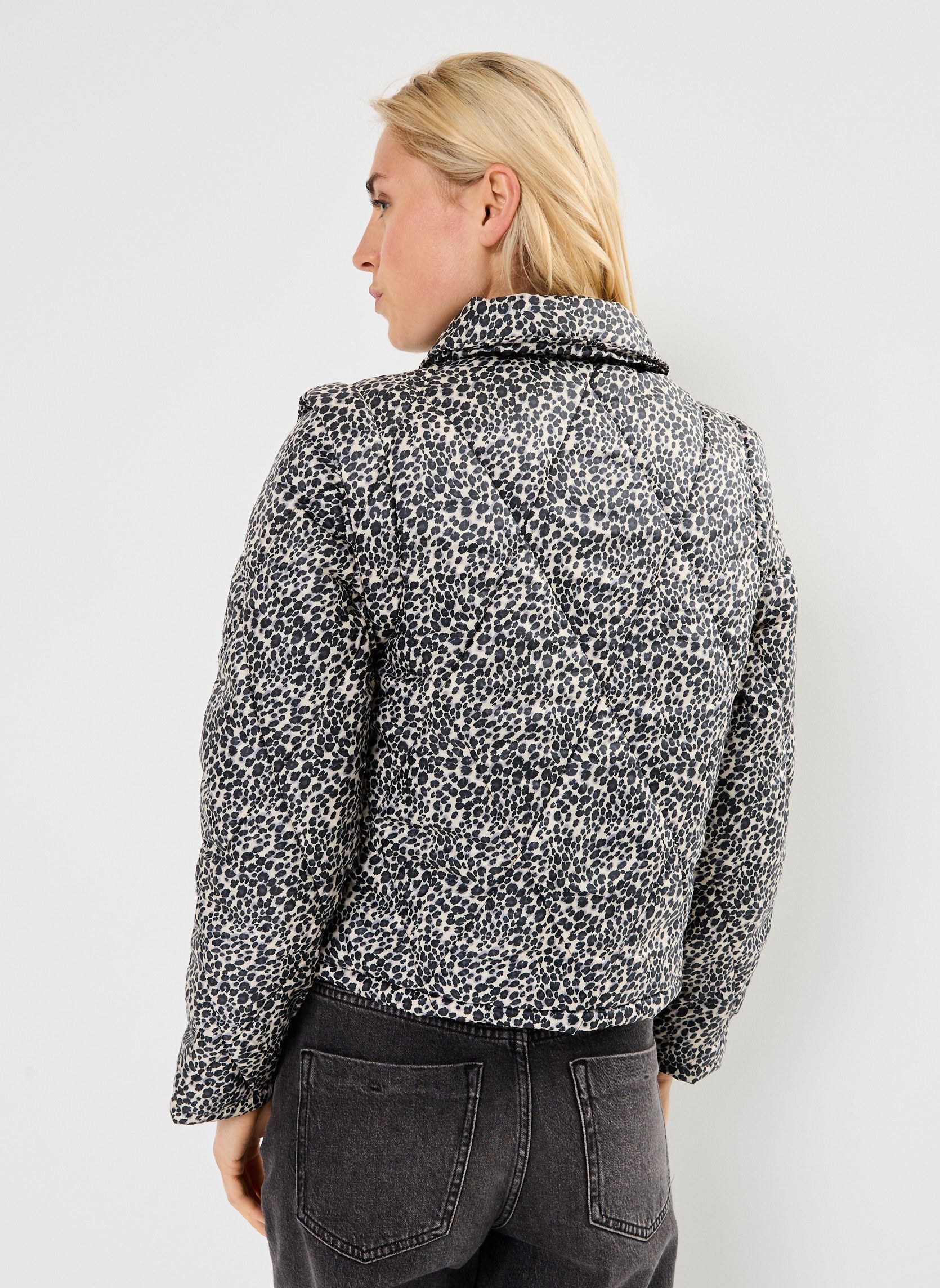 Daunenjacken FI-GP-ZEBU-L damen mehrfarbig La Fée Maraboutée Daunenjacken FI-GP-ZEBU-L damen mehrfarbig TAPIOCA/NOIR