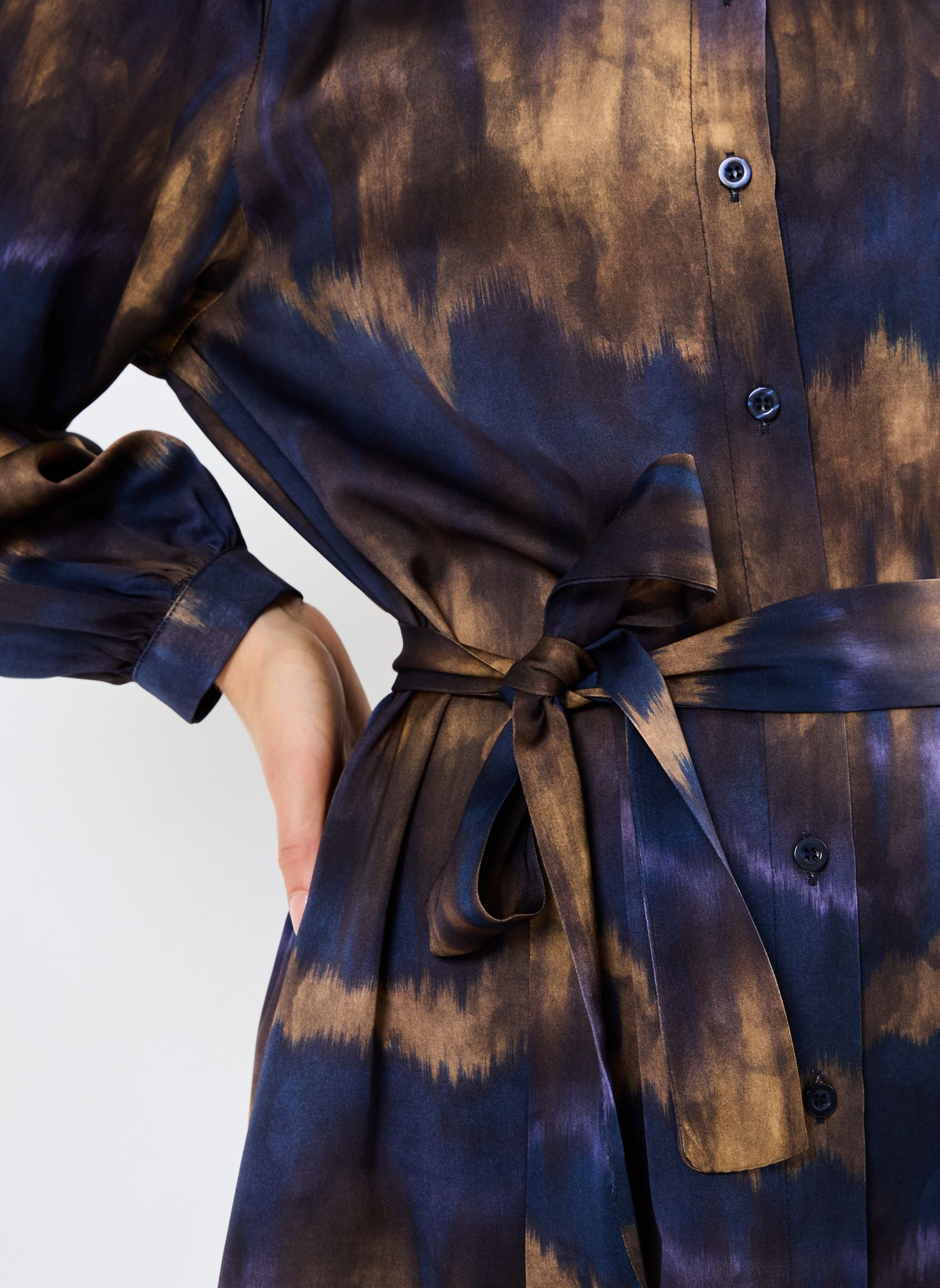 Robes FI-RO-ROANNE-N femme bleu La Fée Maraboutée Robes FI-RO-ROANNE-N femme bleu Bleu stone