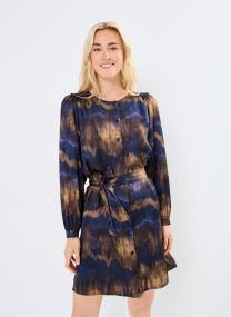 Robes FI-RO-ROANNE-N femme bleu La Fée Maraboutée Robes FI-RO-ROANNE-N femme bleu Bleu stone
