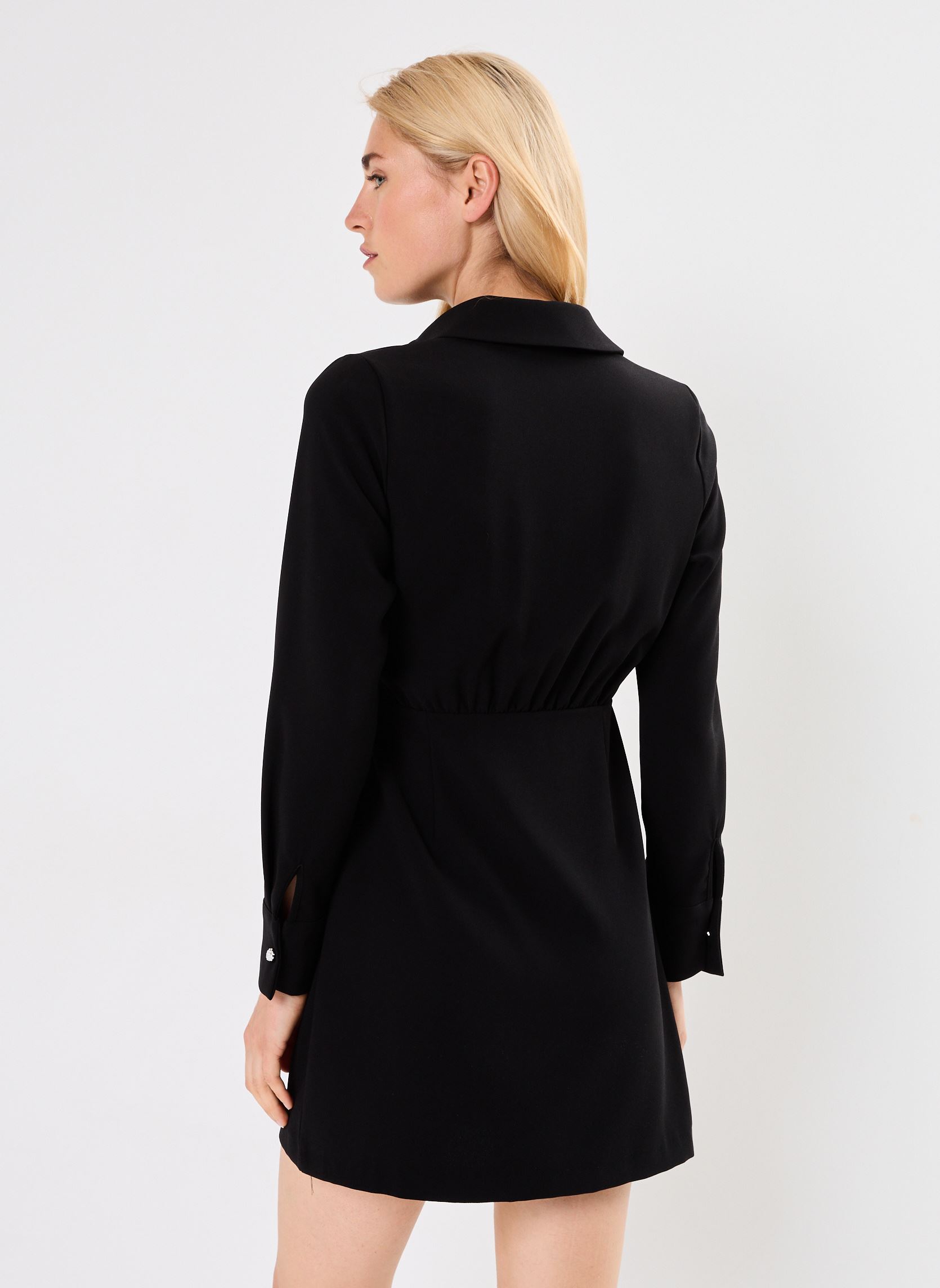 Robes FI-RO-ZINA-C femme noir La Fée Maraboutée Robes FI-RO-ZINA-C femme noir NOIR