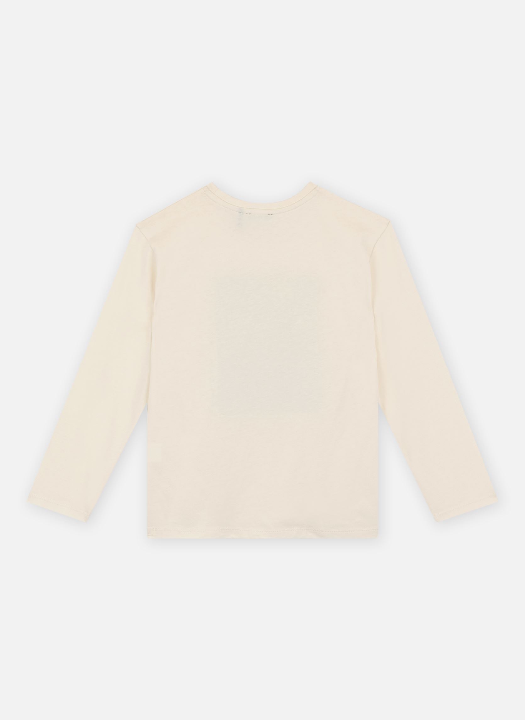 Tee-shirts manches longues XZ10083 garçon blanc IKKS JUNIOR Tee-shirts manches longues XZ10083 garçon blanc 11-ECRU