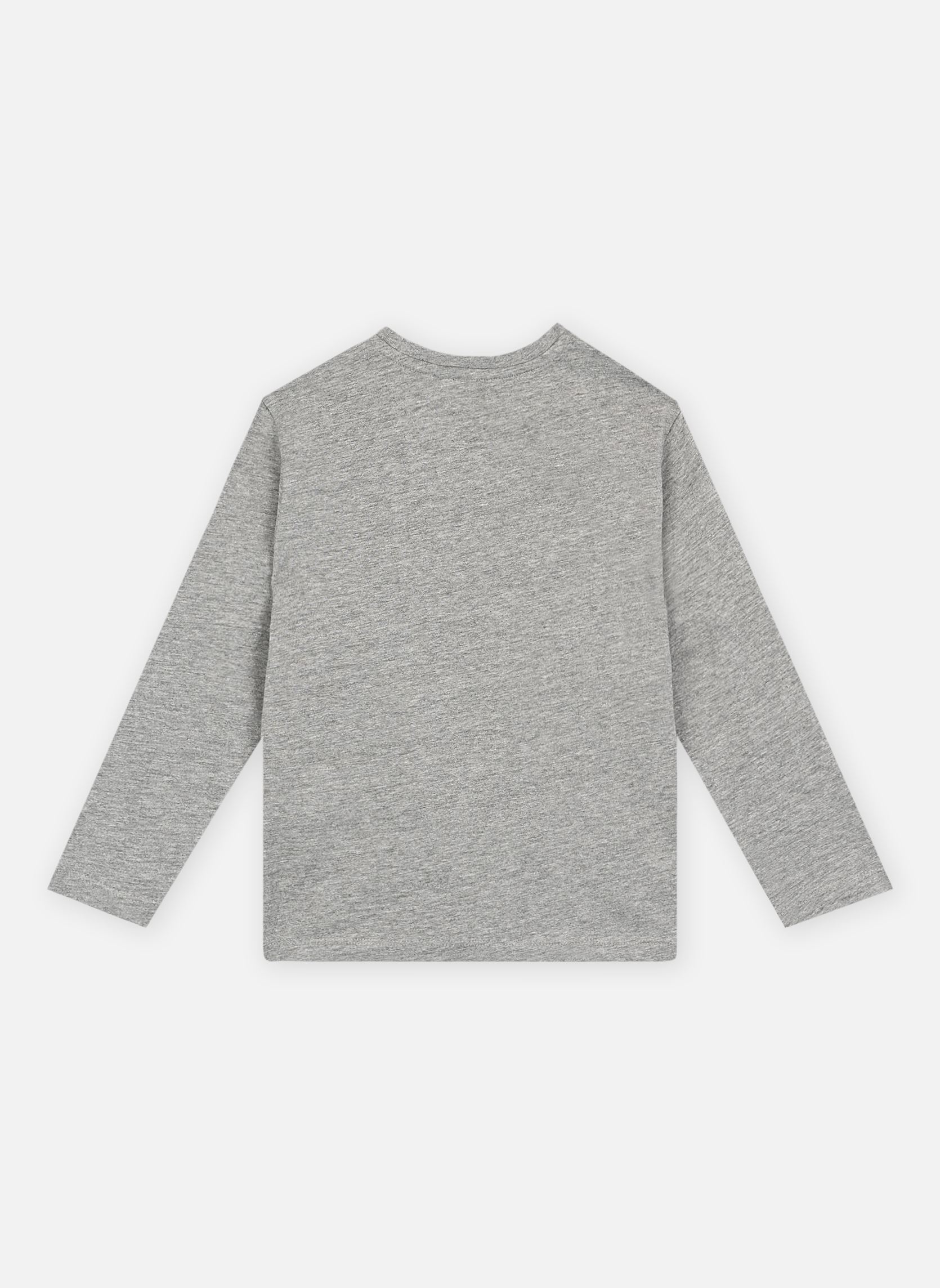 Tee-shirts manches longues XZ10293 garçon gris IKKS JUNIOR Tee-shirts manches longues XZ10293 garçon gris 25-GRIS CHINÉ FONCÉ
