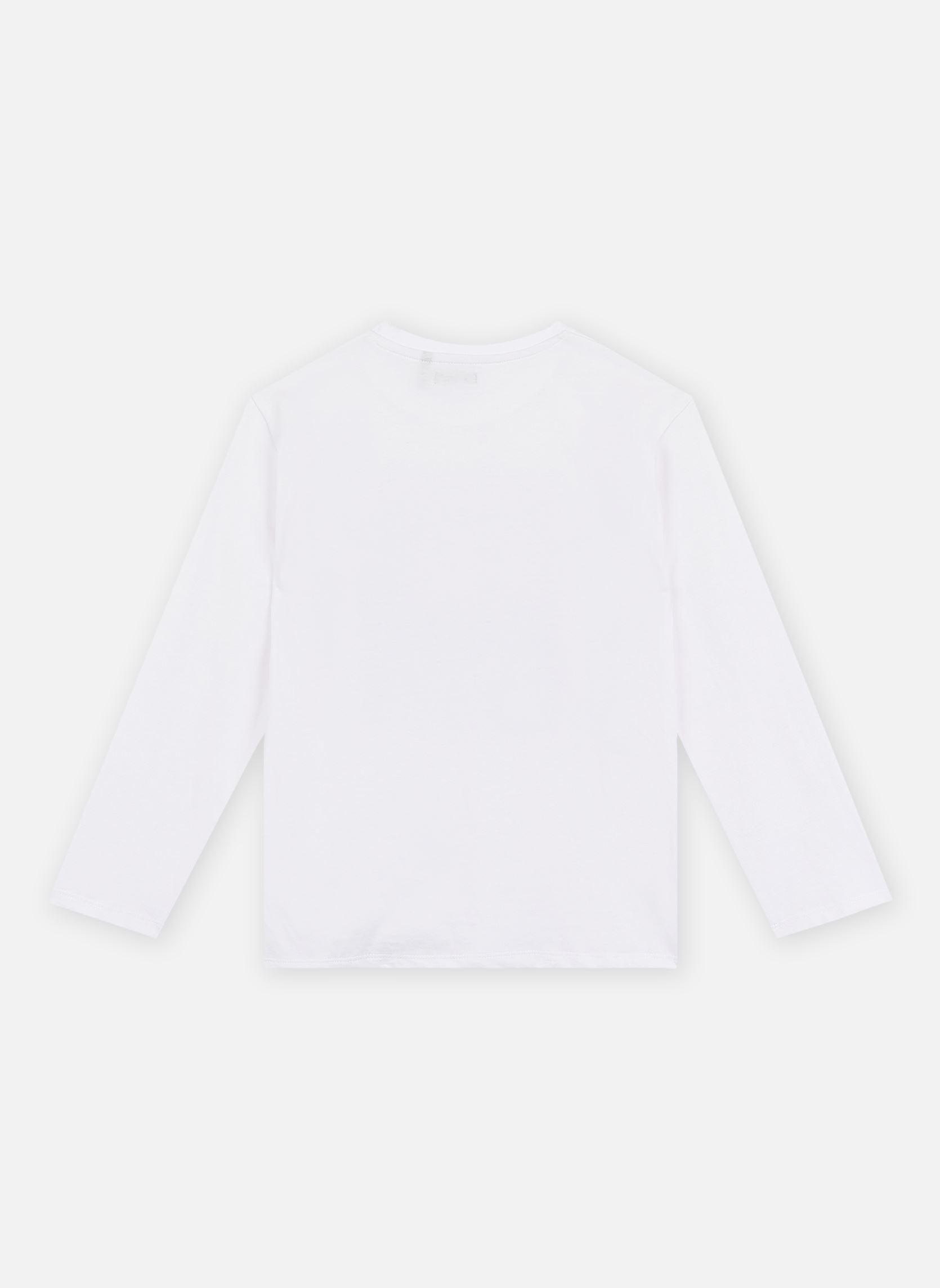 Tee-shirts manches longues XZ10363 garçon blanc IKKS JUNIOR Tee-shirts manches longues XZ10363 garçon blanc 01-BLANC OPTIQUE