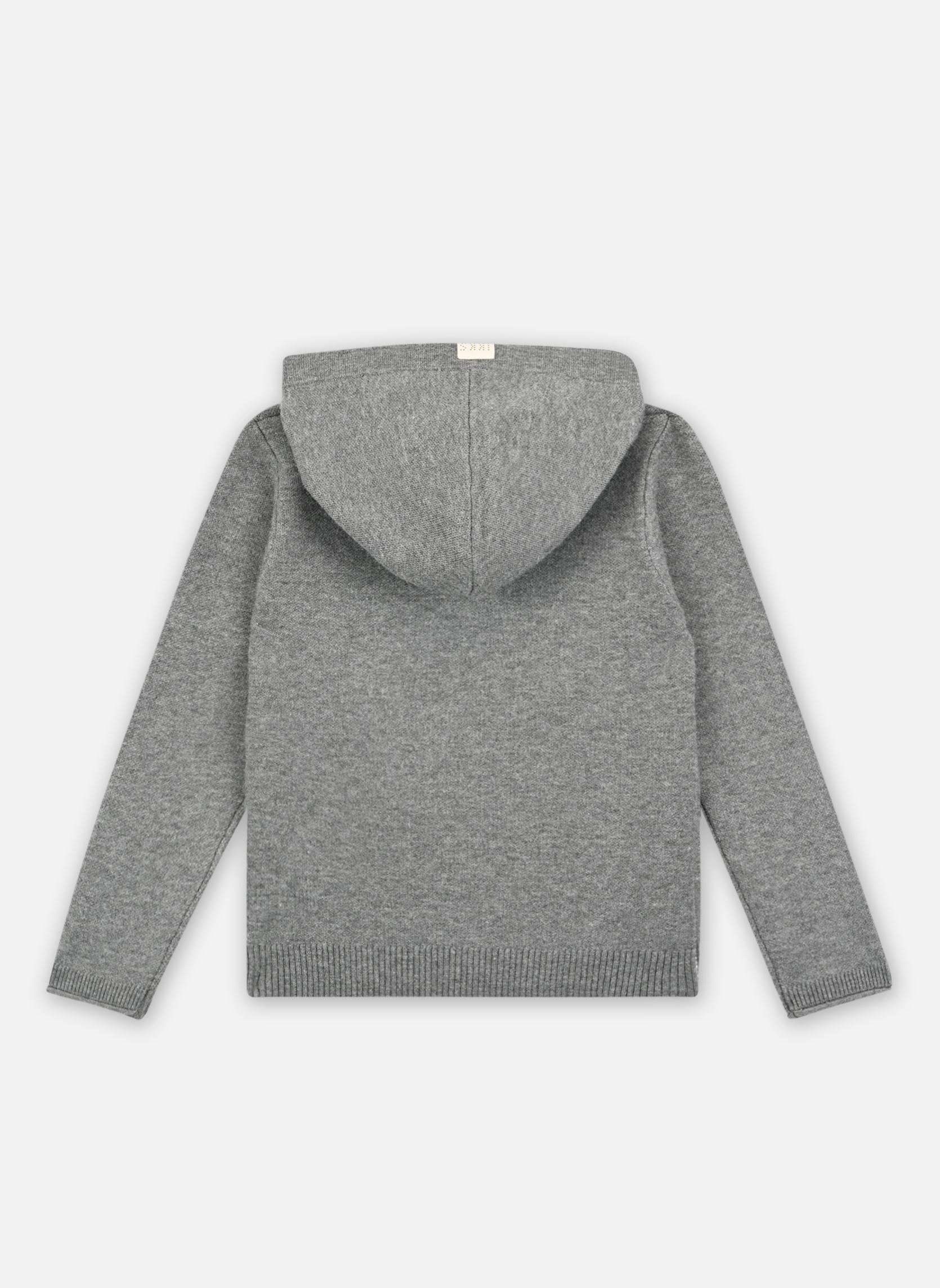 Kapuzenpullover XZ18013 jungen grau IKKS JUNIOR Kapuzenpullover XZ18013 jungen grau 27-MÉLANGE DARK GREY