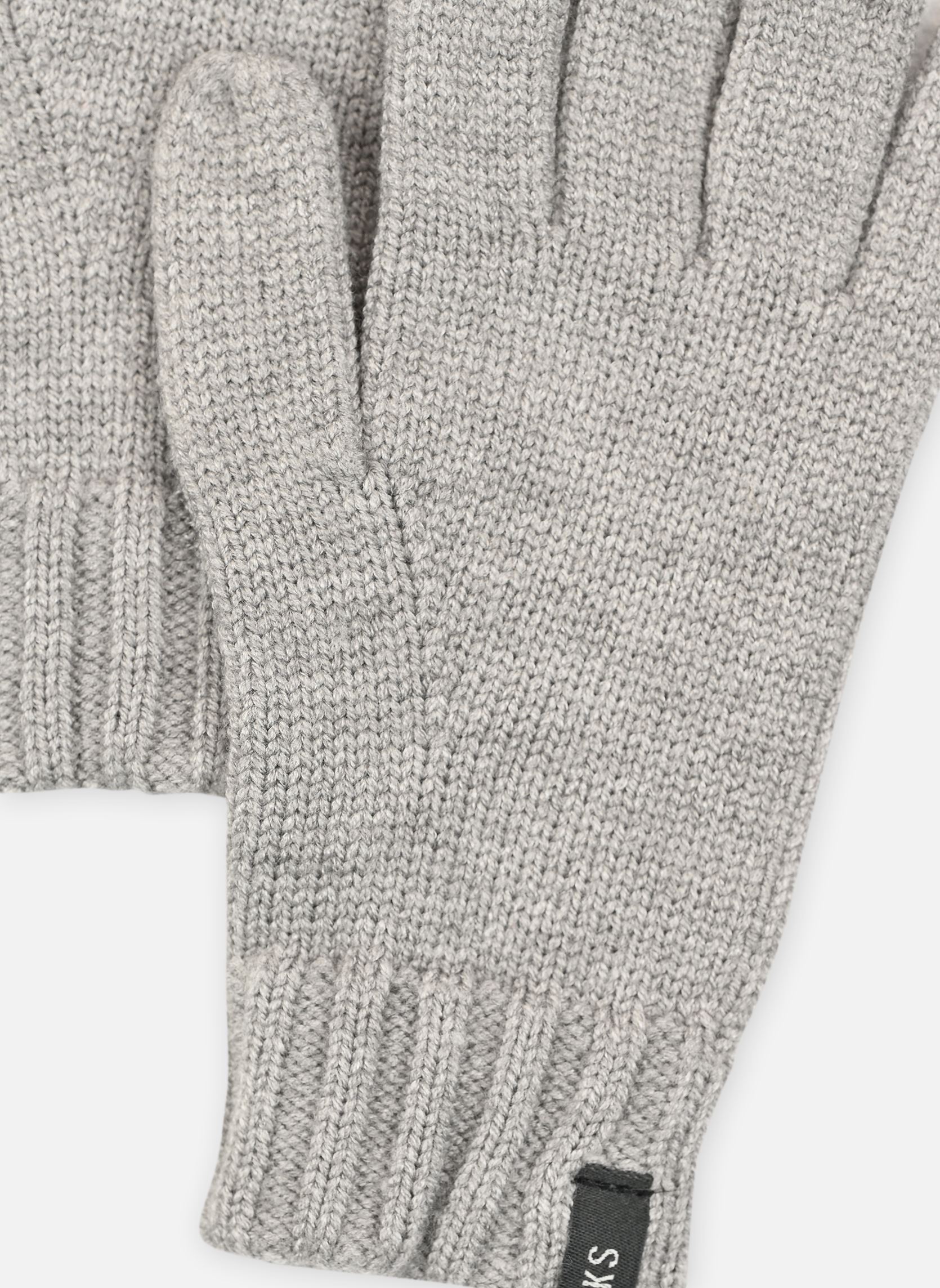 Gants XZ92013 garçon gris IKKS JUNIOR Gants XZ92013 garçon gris 28-GRIS CHINÉ ANTHRACITE
