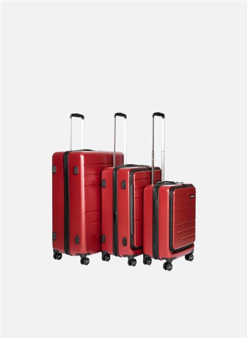 Lancaster Valises cabine CDG femme rouge