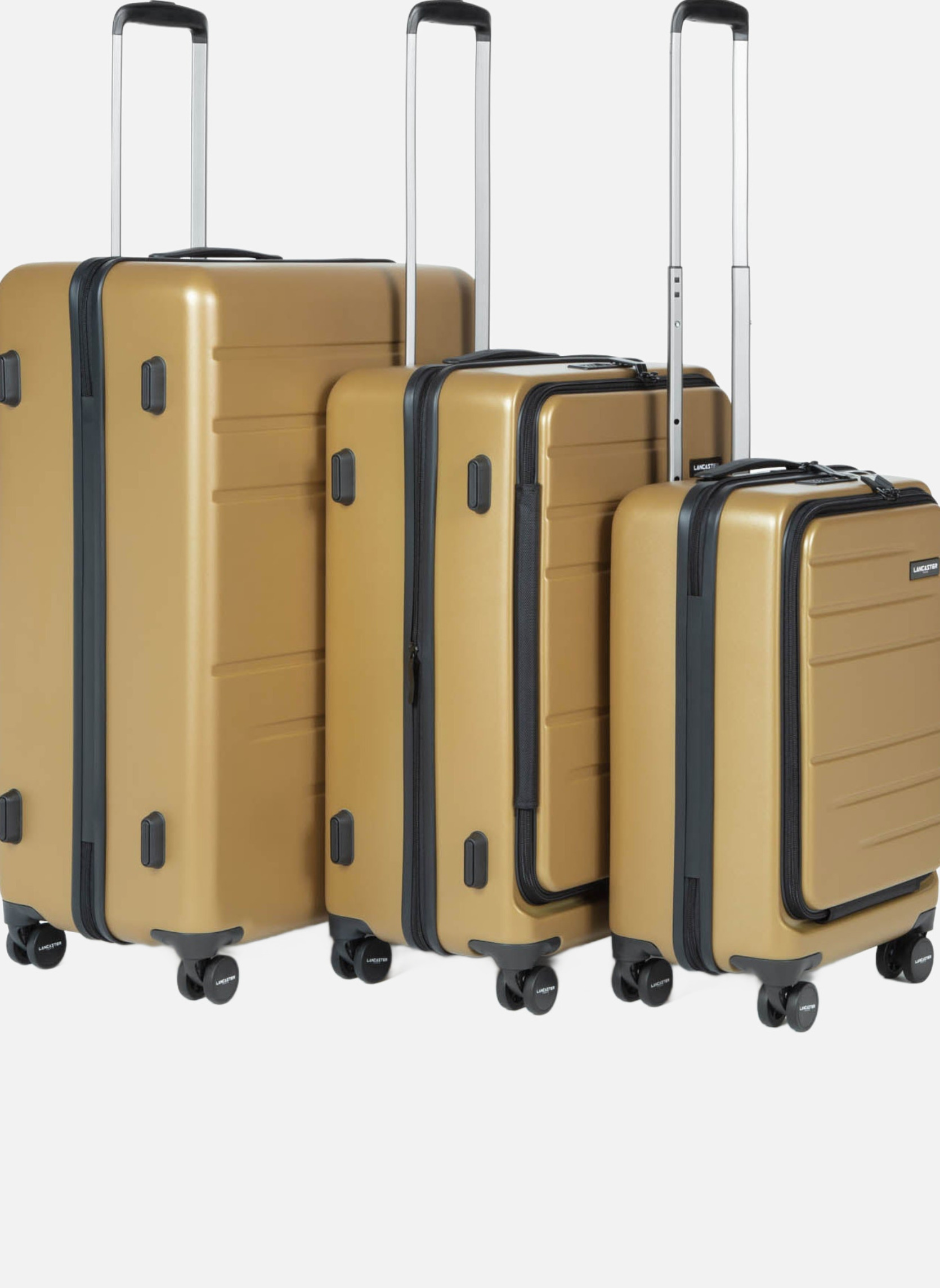 Valises cabine CDG femme or et bronze Lancaster Valises cabine CDG femme or et bronze Or