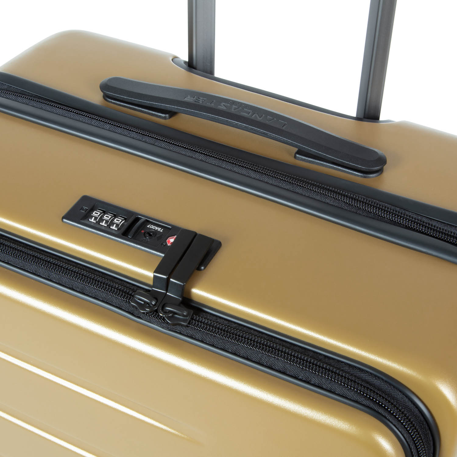 Valises cabine CDG femme or et bronze Lancaster Valises cabine CDG femme or et bronze Or