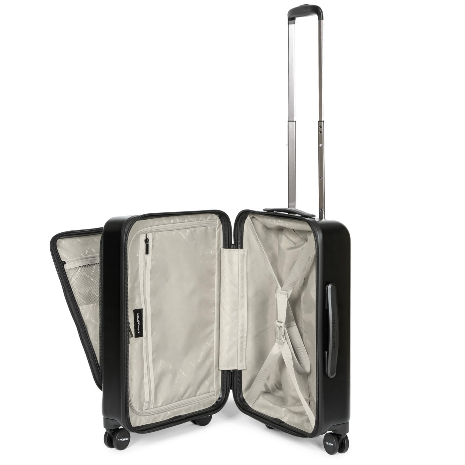 Valises cabine CDG femme noir Lancaster Valises cabine CDG femme noir Noir