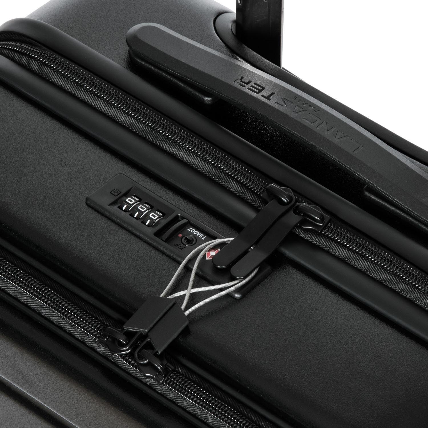 Valises cabine CDG femme noir Lancaster Valises cabine CDG femme noir Noir