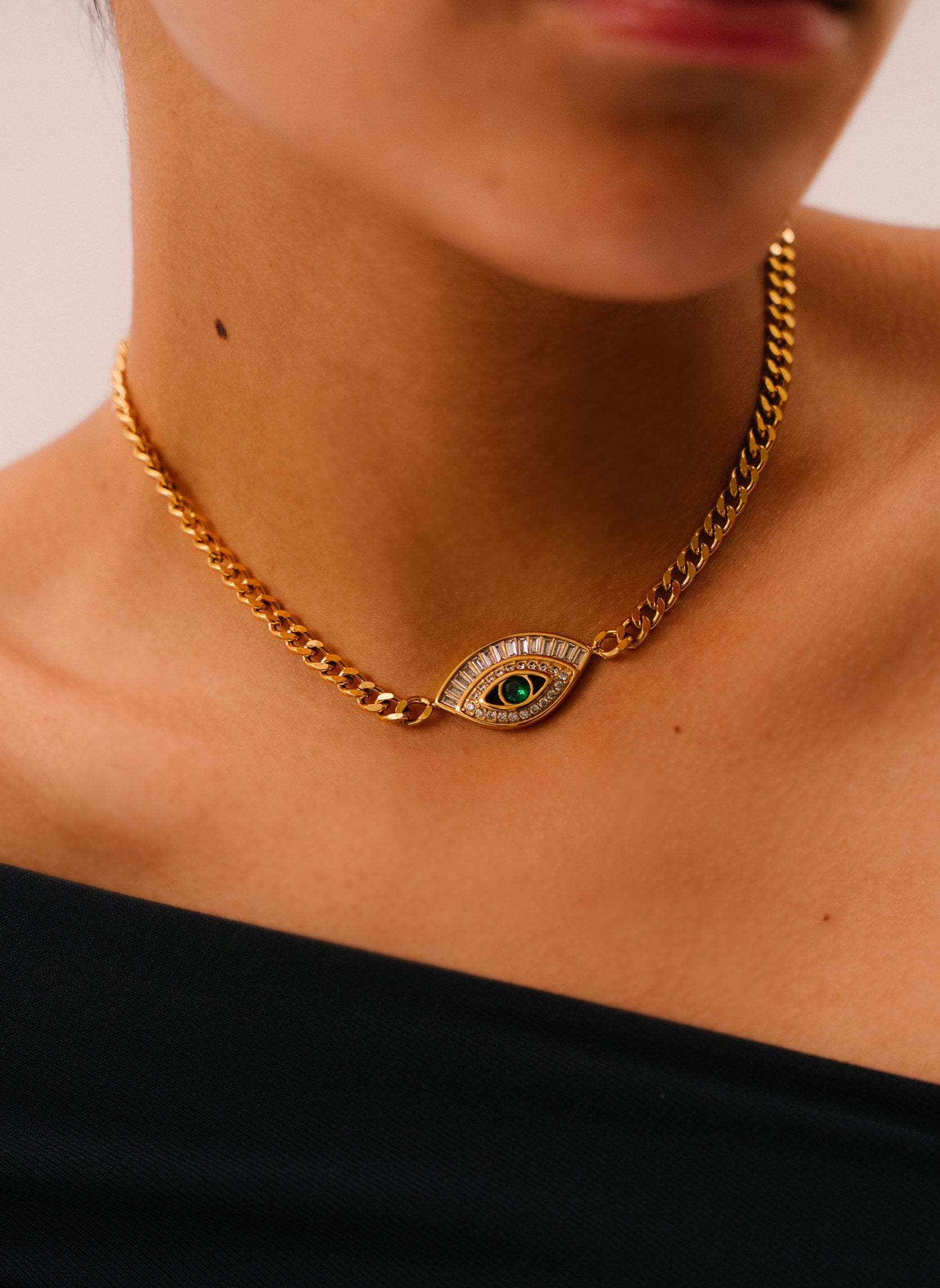 Les Chaines 18K Rose Gold Paper-Clip Chain Necklace