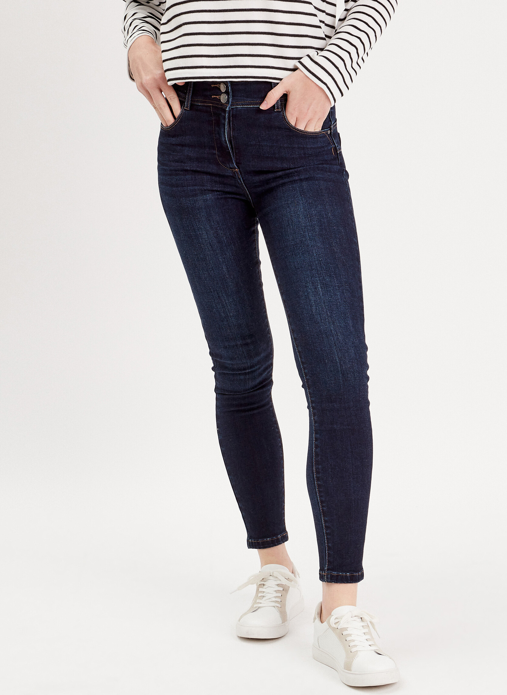 Cache Cache Jeans droit Jeans push up - SHANGNO-PUSH femme bleu ...