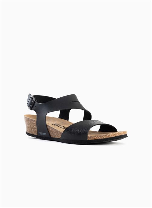 Bayton Sandales REUS femme noir