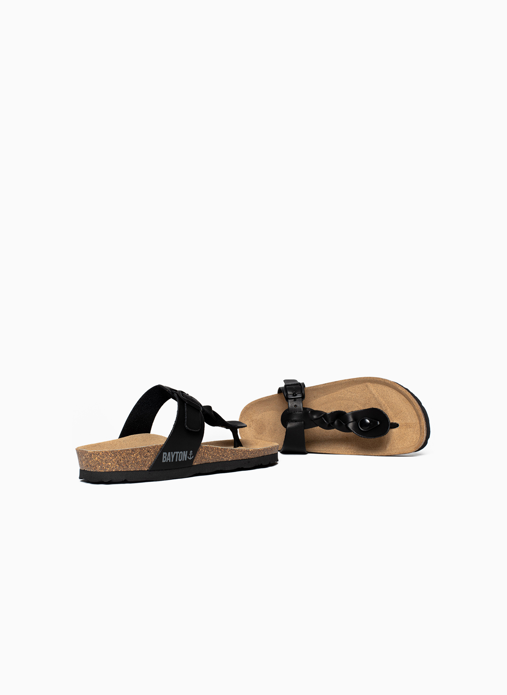 Mules HUELVA femme noir Bayton Mules HUELVA femme noir Noir