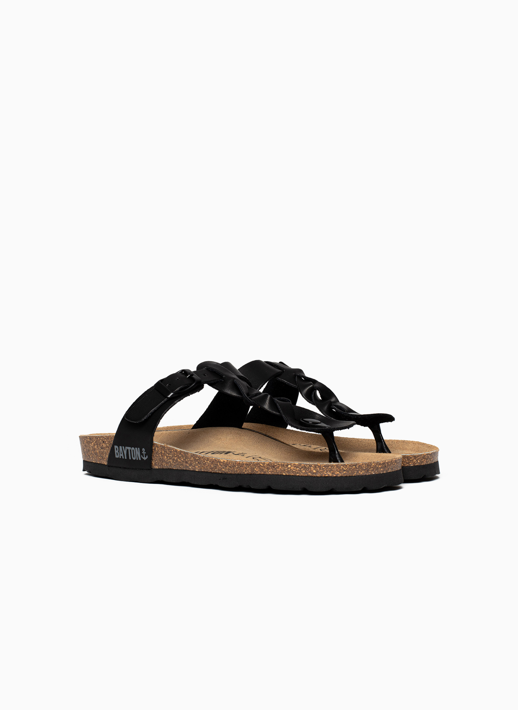 Mules HUELVA femme noir Bayton Mules HUELVA femme noir Noir