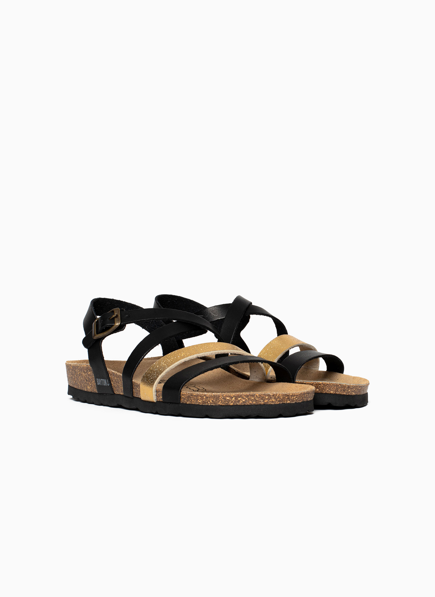 Sandales GERONE femme noir Bayton Sandales GERONE femme noir Noir