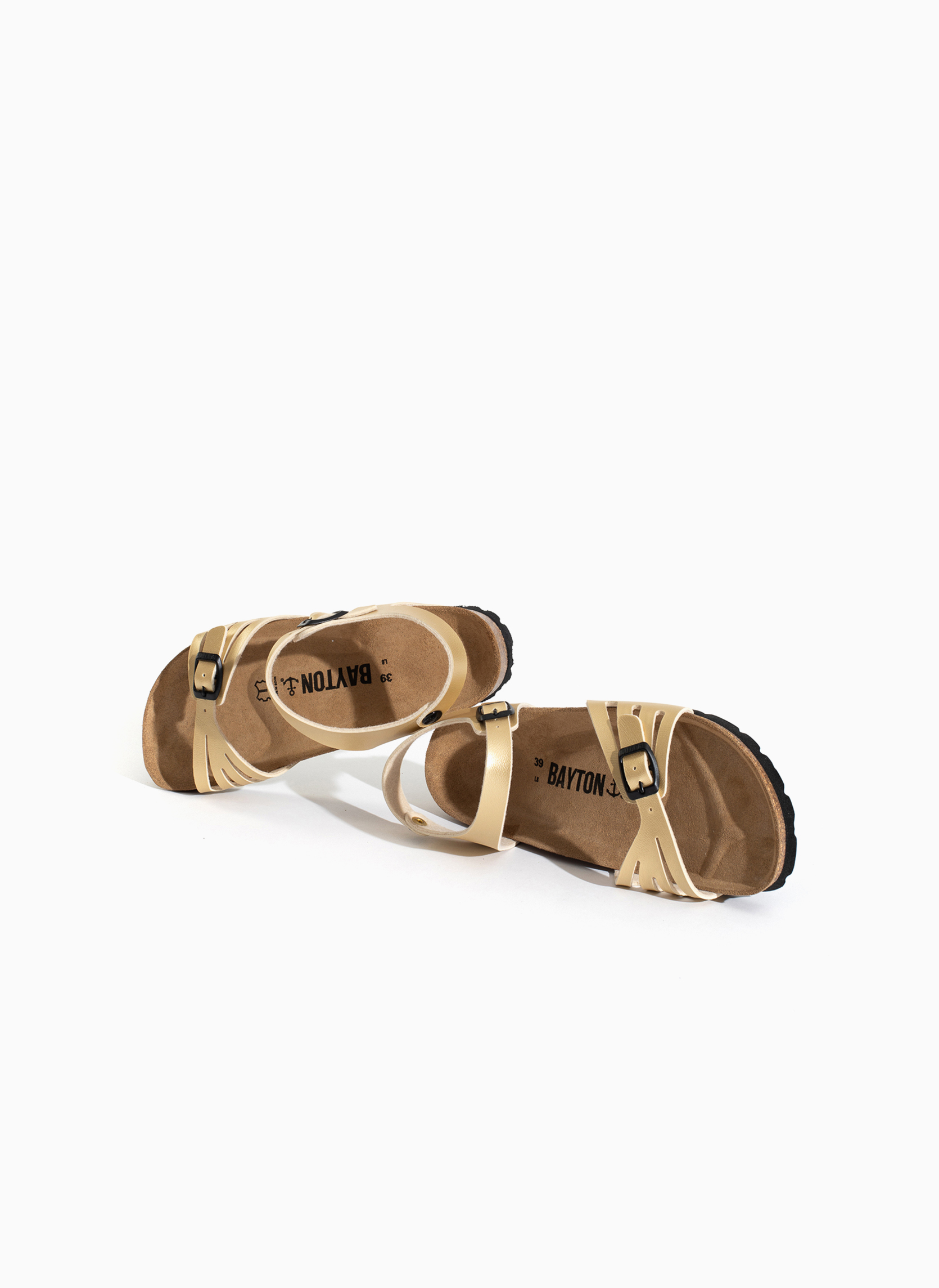 Sandales EOS femme or et bronze Bayton Sandales EOS femme or et bronze Or