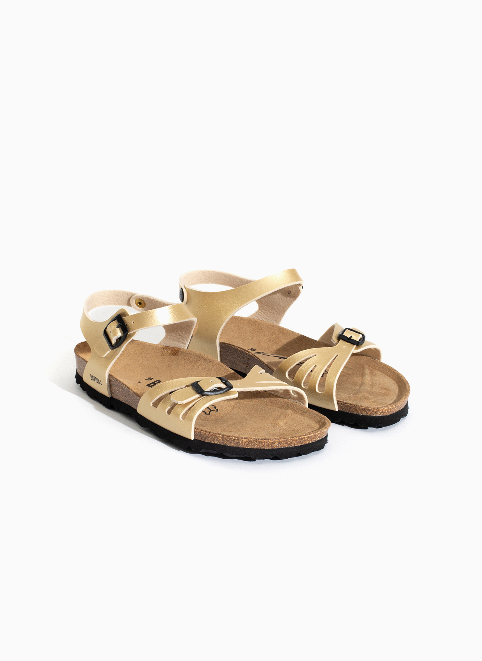 Sandales EOS femme or et bronze Bayton Sandales EOS femme or et bronze Or