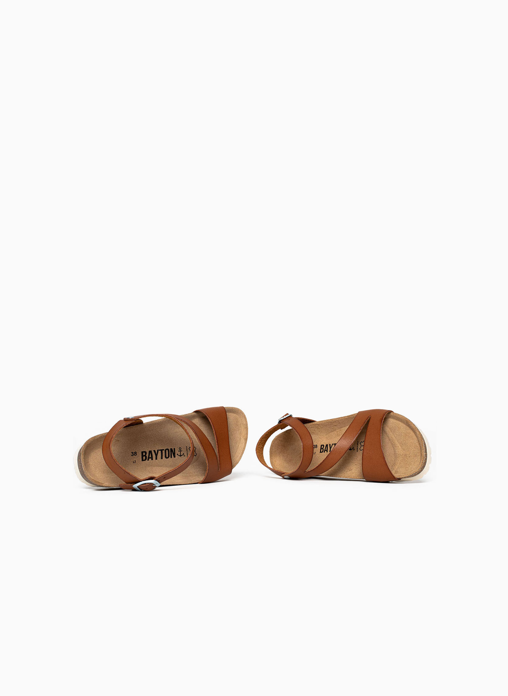 Sandales JAVEA femme marron Bayton Sandales JAVEA femme marron Marron