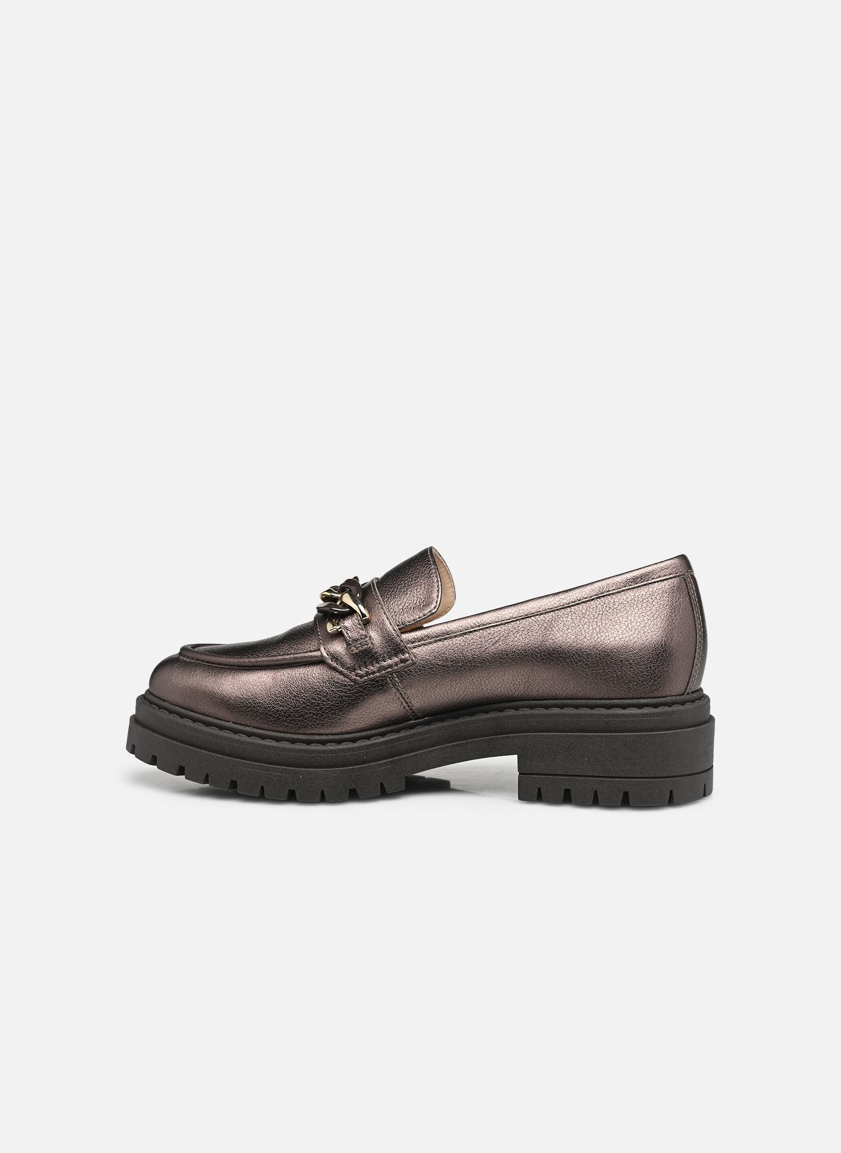 Mocassins I411416D femme or et bronze NeroGiardini Mocassins I411416D femme or et bronze BRONZE