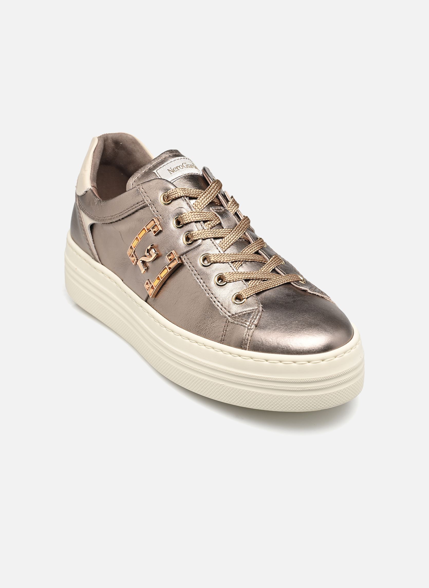 Zapatillas bajas I411613D mujer oro y bronce NeroGiardini Zapatillas bajas I411613D mujer oro y bronce BRONZE