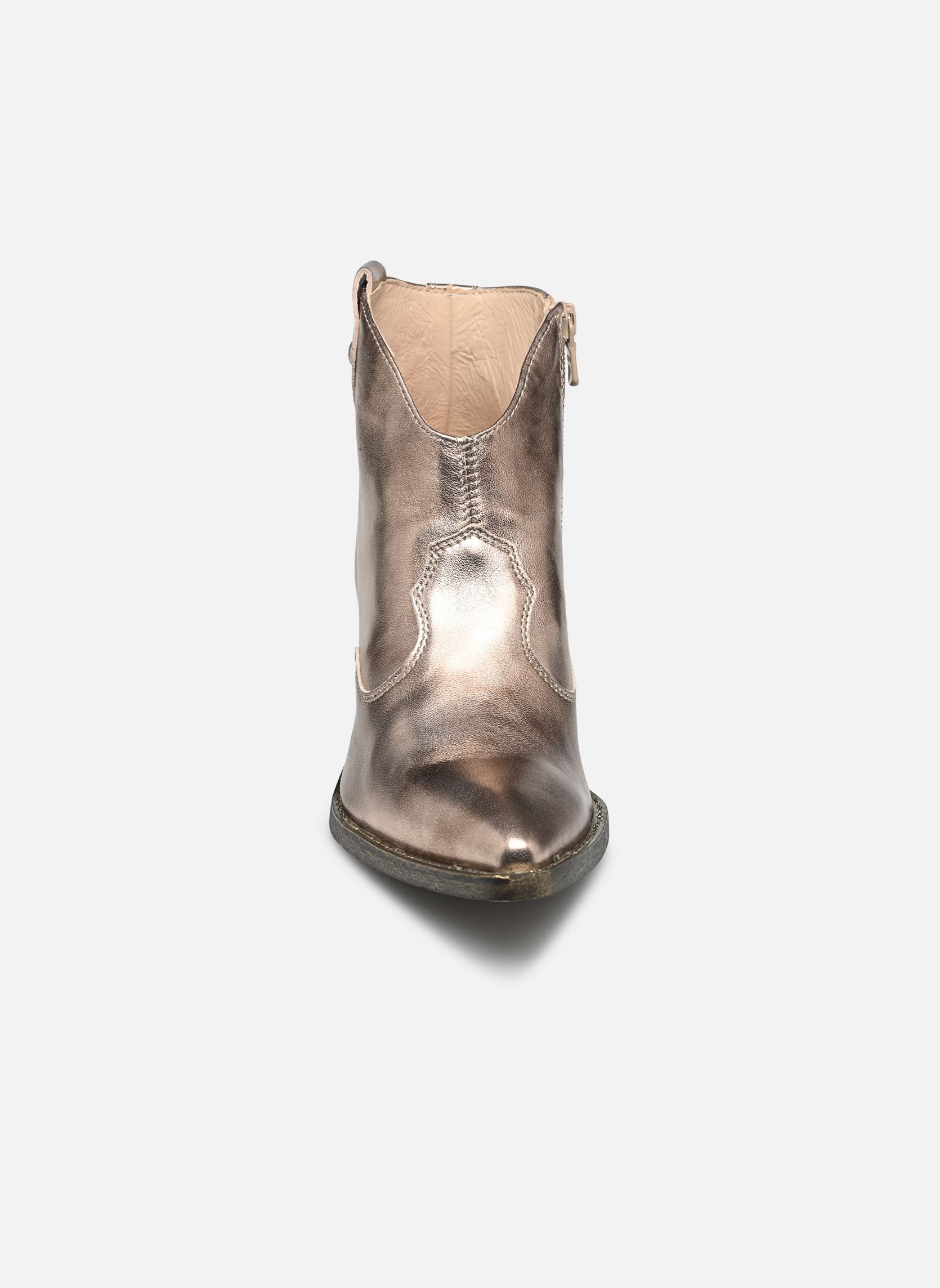 Botines tipo vaquero E409790D mujer oro y bronce NeroGiardini Botines tipo vaquero E409790D mujer oro y bronce BRONZE