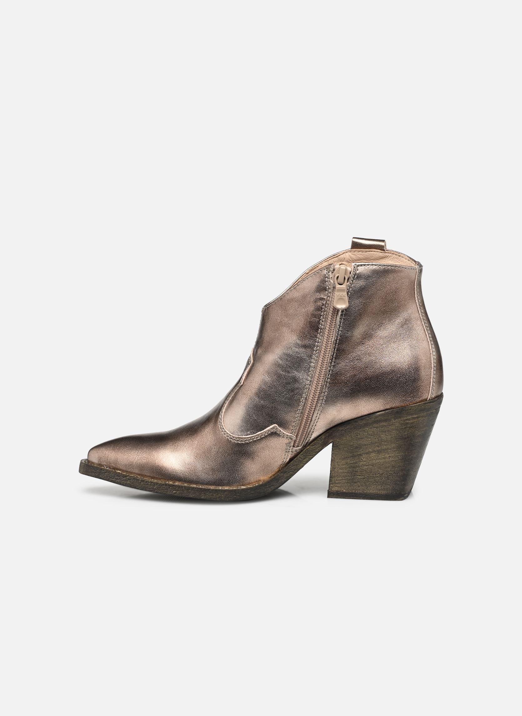 Botines tipo vaquero E409790D mujer oro y bronce NeroGiardini Botines tipo vaquero E409790D mujer oro y bronce BRONZE