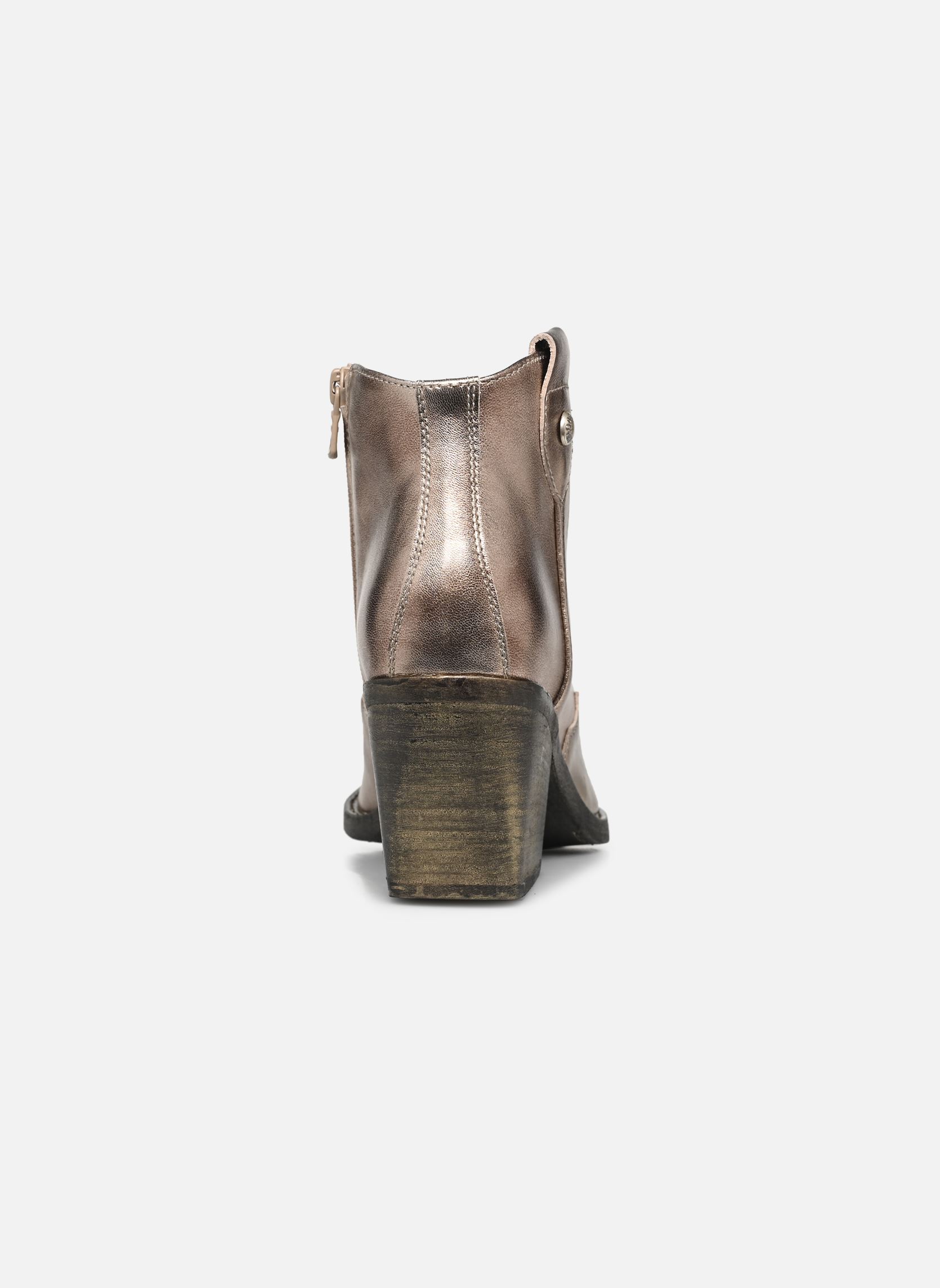 Botines tipo vaquero E409790D mujer oro y bronce NeroGiardini Botines tipo vaquero E409790D mujer oro y bronce BRONZE