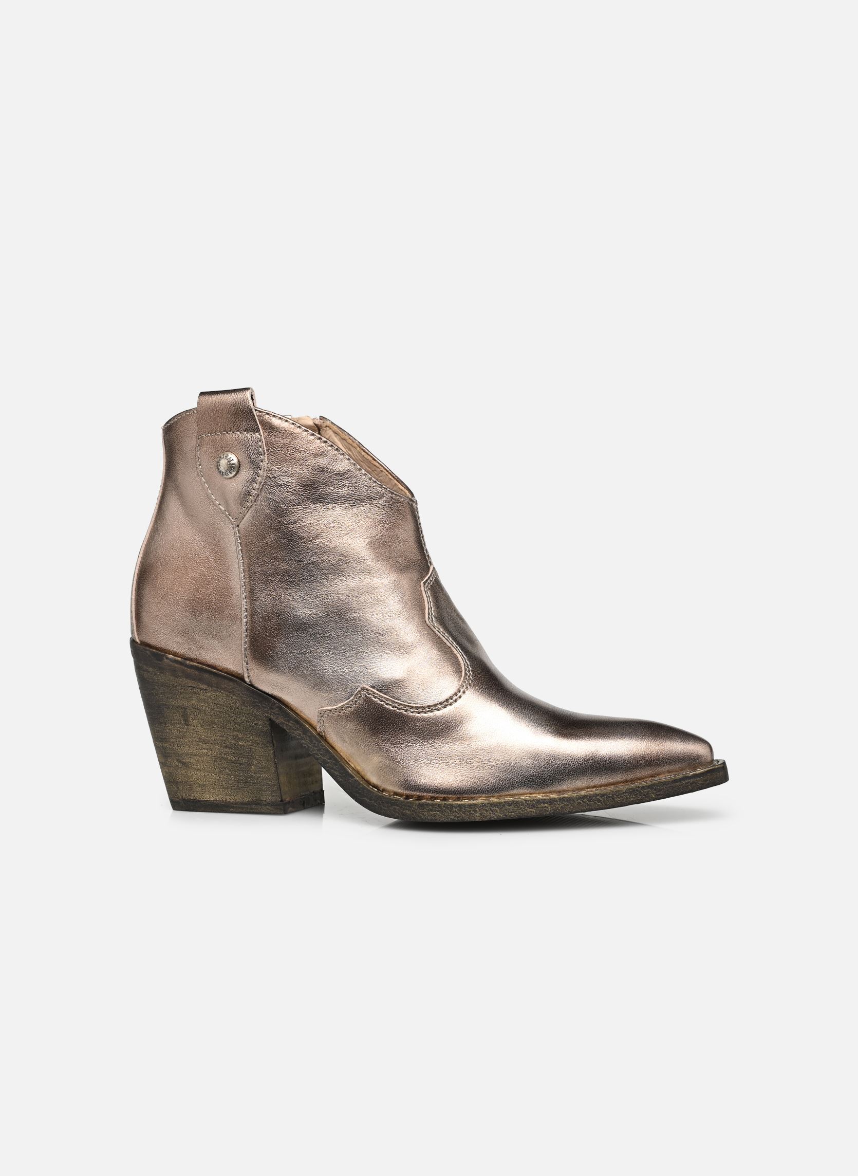 Botines tipo vaquero E409790D mujer oro y bronce NeroGiardini Botines tipo vaquero E409790D mujer oro y bronce BRONZE