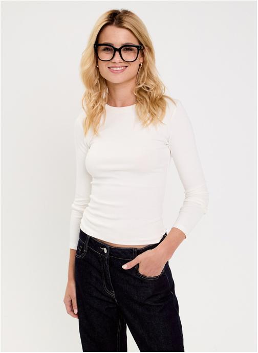 Cache Cache Tee-shirts LJCOT femme blanc
