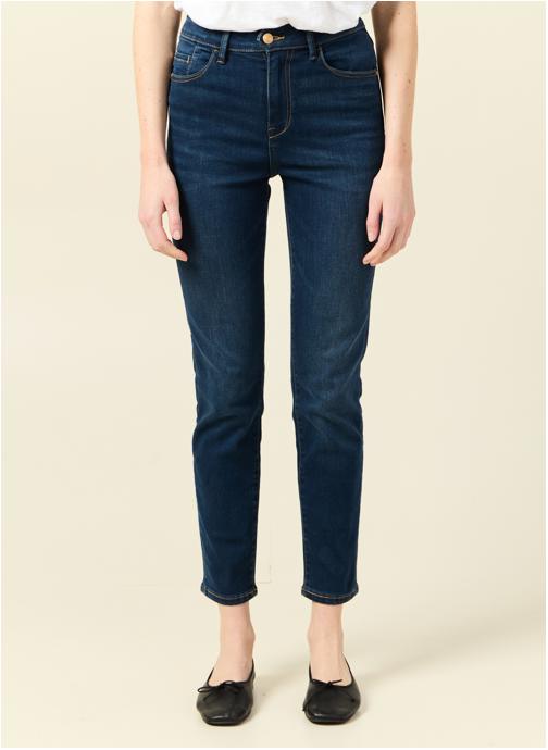 Bonobo Jeans droit Jeans slim - SEOUL-CLEM1C femme bleu