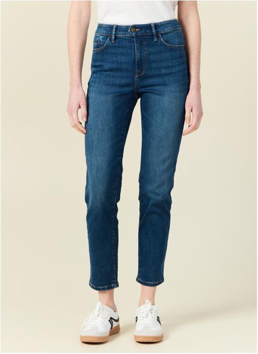 Bonobo Jeans droit Jeans slim - SEOUL-CLEM1C femme bleu