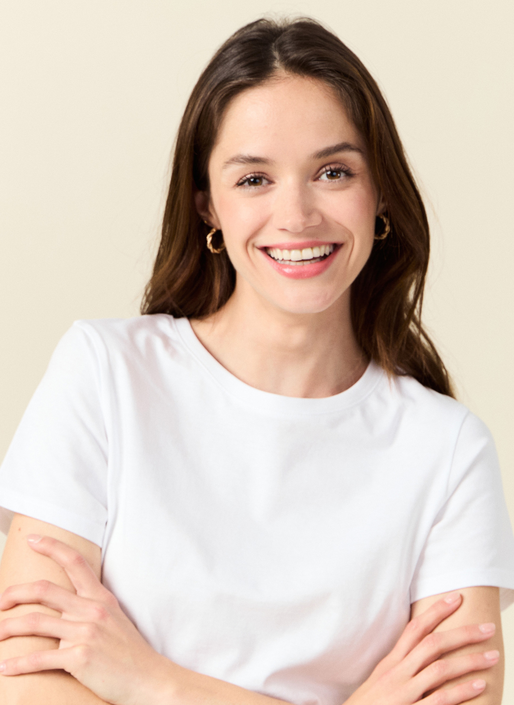Tee-shirts T-shirts manches courtes - BFITCOUF2 femme blanc Bonobo Tee-shirts T-shirts manches courtes - BFITCOUF2 femme blanc Blanc