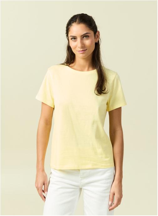 Bonobo Tee-shirts BFITCOUF2 femme jaune