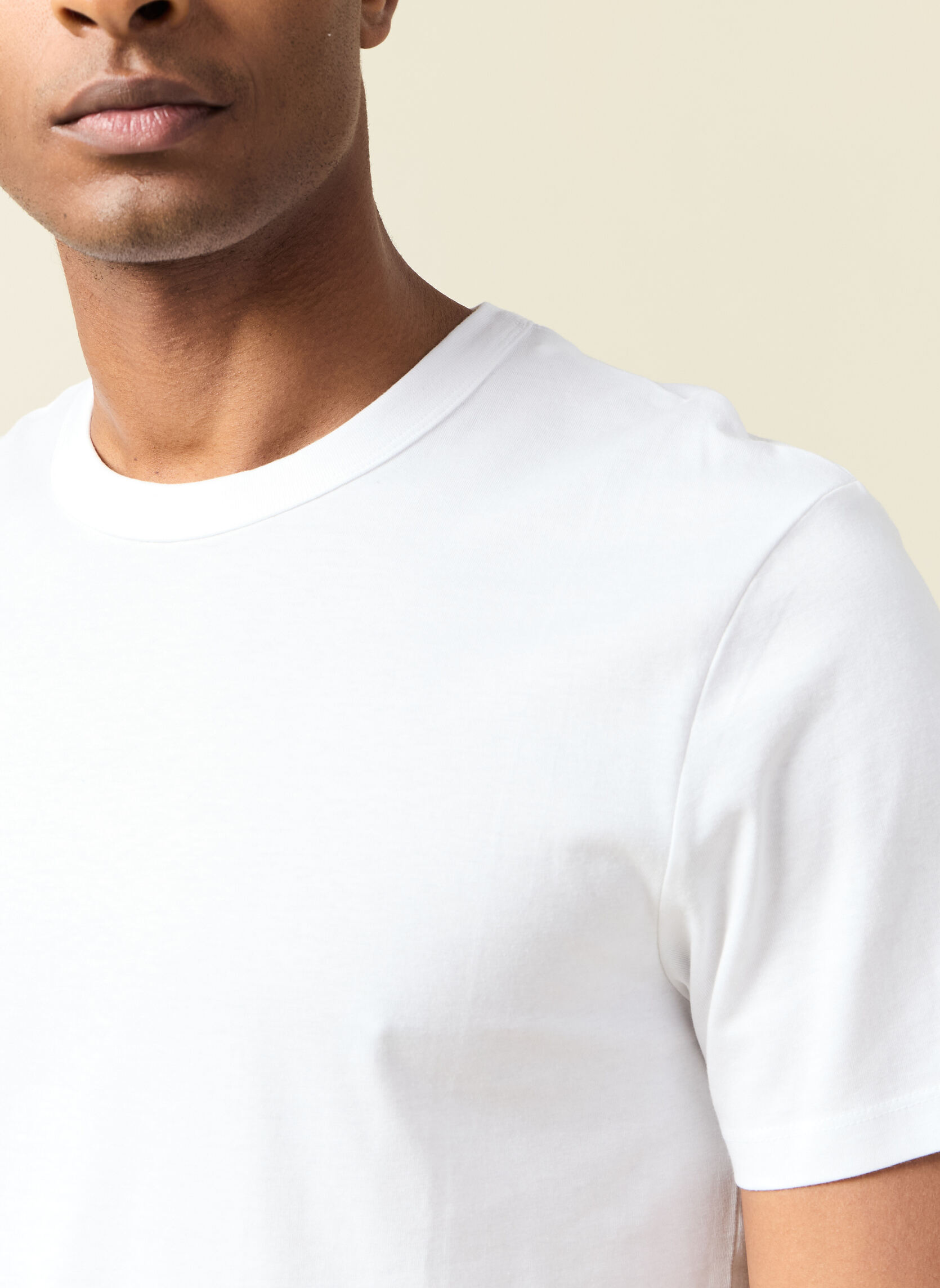 Tee-shirts PERFECTEE4H homme blanc Bonobo Tee-shirts PERFECTEE4H homme blanc Blanc