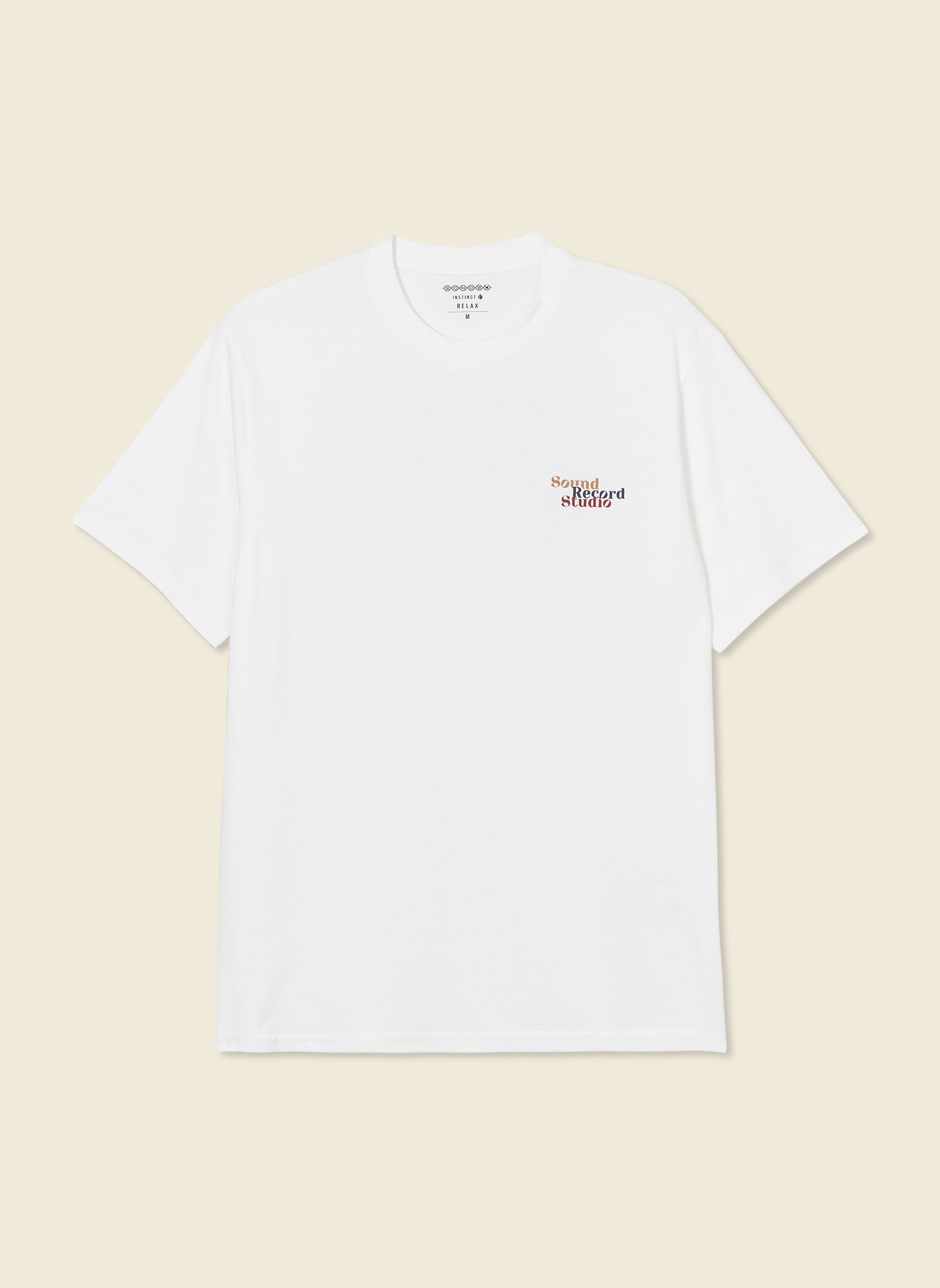 Tee-shirts TEEHARPRINH homme blanc Bonobo Tee-shirts TEEHARPRINH homme blanc Blanc